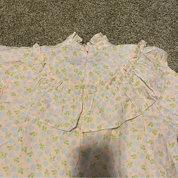 GANNI | Floral Ruffle Mini - Picture 10 of 11